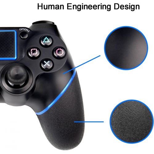  [아마존 핫딜] [아마존핫딜]SADES Sades PS4 Controller DualShock 4 Wireless Controller for Playstation 4 with Dual Viration and 3.5mm Jack - C200