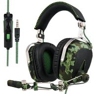 [아마존 핫딜]  [아마존핫딜]SADES SA 926 Stereo Gaming Headset Over-Ear-Kopfhoerer mit Mikrofon fuer PS4 / PS3 / Xbox One / Xbox 360 / PC / Mac / Smart Phone / iPhone (Armee-Gruen)