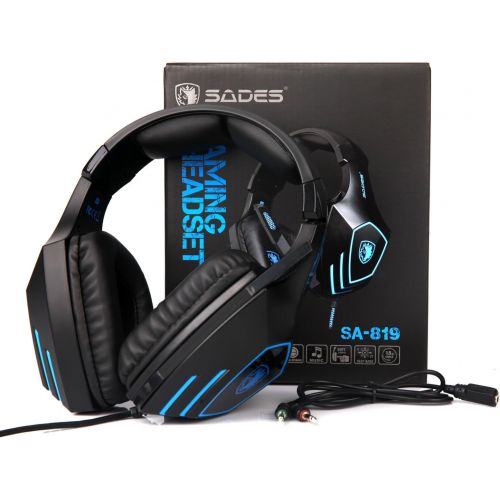  Sades SADES SA926T Newly Updated Gaming Headset Headphones for Xbox One PS4 PC Mac ipad Laptop Computer