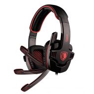 SADES Sades G-power Wired Gaming Headset with 5.1 Stereo Sound and Integrated Noise Cancelling Mic