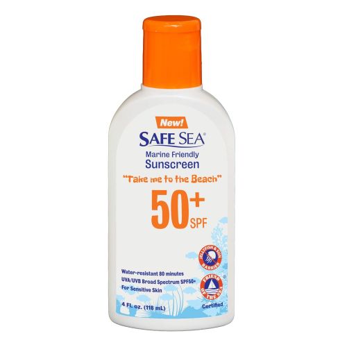  Safe Sea Anti-Jellyfish Sting Protective Lotion - Sunscreen - Sunblock - Sea Lice - Jelly Fish - 50SPF Adults (50SPF Adults)