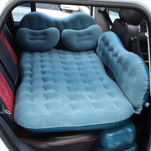  SAFGDBF car Mattress car Air Inflatable Travel Mattress Bed car Universal Outdoor Camping Mat car Bed Adult Sleeping Mattress Auto Travel Bed (Color Name : Light Blue)