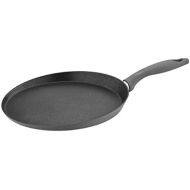 Saflon Titanium Nonstick 11 Inch Crepe Pan Forged Aluminum with PFOA Free Scratch Resistant Coating (Gray)