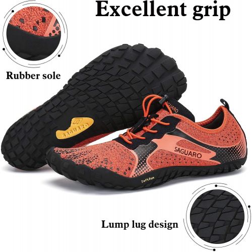  [아마존 핫딜] SAGUARO Mens Womens Barefoot Gym Walking Trail Beach Hiking Water Shoes