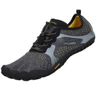 [아마존핫딜]SAGUARO Damen Herren Barfussschuhe Traillaufschuhe Fitnessschuhe mit Weich Dicke Sohle, Schnell Trocknend Badeschuhe, Gr. 36-47