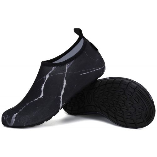  [아마존 핫딜]  [아마존핫딜]SAGUARO Unisex Badeschuhe Schwimmschuhe Wassersportschuhe, Schnell Trocknend rutschfest Leicht, Gr. 36-47