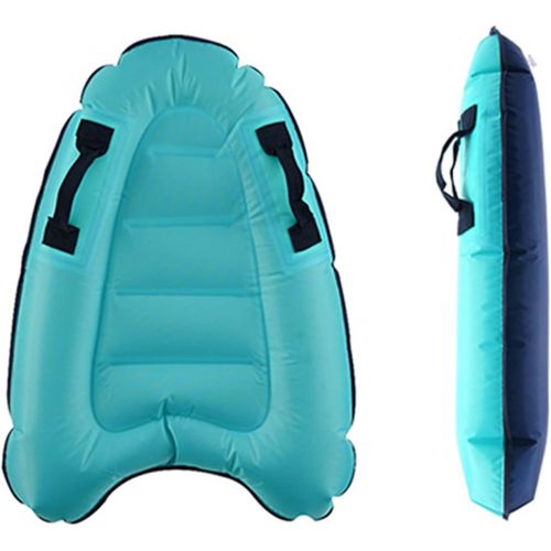  SAHLA Inflatable Surf Body Board with Handles, Swimming Floating Surfboard Aid Mat, Beach Surfboard Lightweight Soft for Beach Surfing Beginner of Swimming