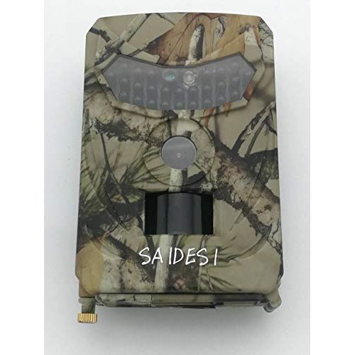  SAIDESI Trail Wildlife Hunting Camera DH1080P 12MP Camera Motion Activated Night Vision 10m65FT, 1S Triggering Time,IP56 Waterproof Design for Monitoring Wildlife Trajectory and H