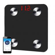 SAKUNI Bluetooth Body Fat Scale with FREE APP Smart Body Composition Monitor with Large Display...