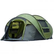 SAKURAII DUN Outdoor 3-4persons Automatic Speed pop up Windproof Waterproof Beach Camping Tent Large Space