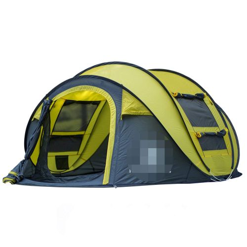  SAKURAII DUN Outdoor 3-4persons Automatic Speed pop up Windproof Waterproof Beach Camping Tent Large Space