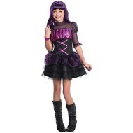 SALES4YA Girls Monster High Elissabat Kids Costume Large 12-14 Girls Costume