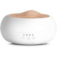 [아마존베스트]SALKING Aroma Diffuser, 250ml Ultraschall OEl Aromatherapie Diffusor fuer atherische OEle, Raumbefeuchter Elektrisch Duftlampe, Warmweiss Licht Weiss Holzmaserung Diffusor fuer Zuhause B