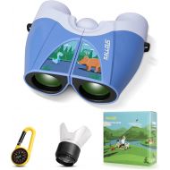 [아마존베스트]Sallous 10X25 Compact Binoculars, Small Lightweight Binocular for Adults & Kids, Binoculars for Bird Watching Traveling Hiking Wildlife Outdoor, Easy Focus Folding Binoculars for Opera Con