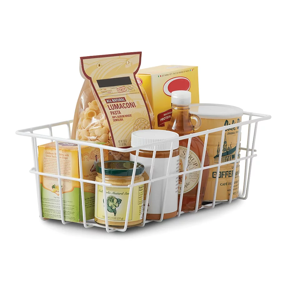 SALT™ Pantry Storage Basket in White