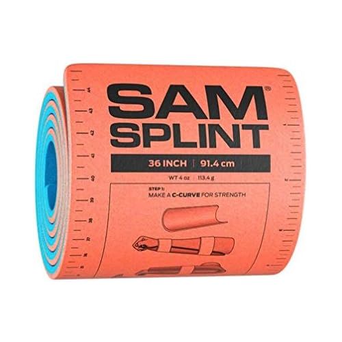  [아마존베스트]SAM Rolled Splint 36, Orange/Blue