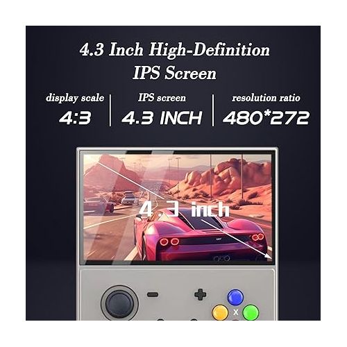  R43 Pro Handheld Game Console - 4.3