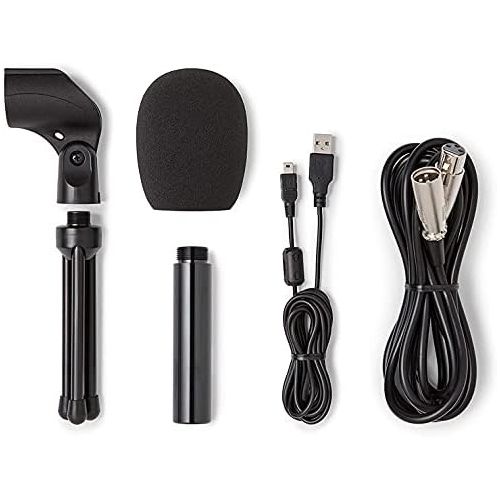  [아마존베스트]Samson Q2U recording and podcasting package - Dynamic USB / XLR microphone with accessories