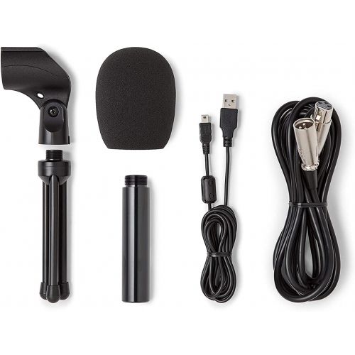  [아마존베스트]Samson Q2U recording and podcasting package - Dynamic USB / XLR microphone with accessories