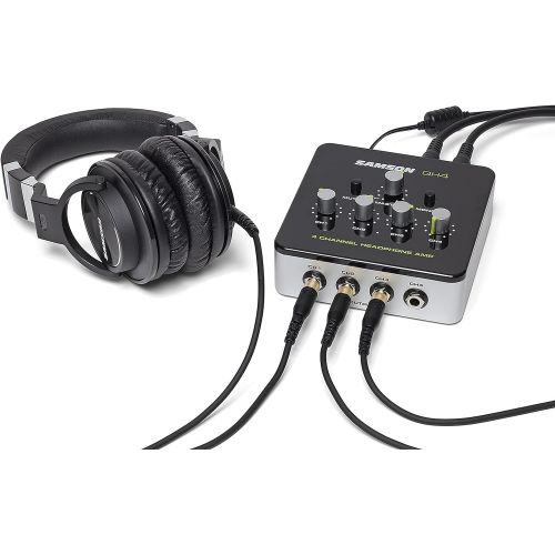  [아마존베스트]Samson ESAQH4Amplifier for Headphone