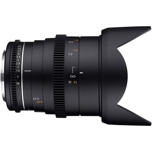  [아마존베스트]Garantie: 5 Jahre bei Verkauf und Versand durch Amazon.de. Bei Verkauf und Versand durch einen Dr Samyang 13024T1.5C T1.5 VDSLR ED UMC II Lens