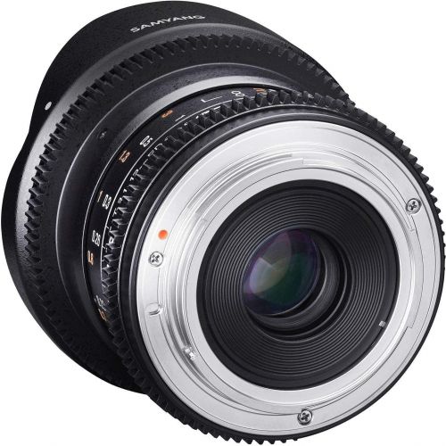  [아마존베스트]Samyang T3.1 VDSLR ED AS NCS Fish Eye Lens Connection Canon 12 mm