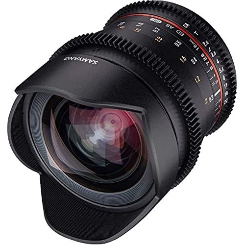  [아마존베스트]Samyang MF 16 mm T2.6 Video DSLR Canon M - Manual Video Lens with 16 mm Fixed Focal Length for APS-C Cameras with Canon M-Mount, Ideal for Architecture and Landscapes