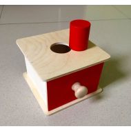 /Etsy Montessori Toddler permanence box with drawer and cylinder