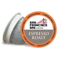 SAN FRANCISCO Bay SF Bay Coffee Espresso Roast 120 Ct Dark Roast Compostable Coffee Pods, K Cup Compatible including Keurig 2.0 (Packaging May Vary)