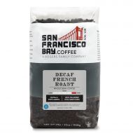 SAN FRANCISCO BAY SF Bay Coffee DECAF French Roast Whole Bean 2LB (32 Ounce) Dark Roast
