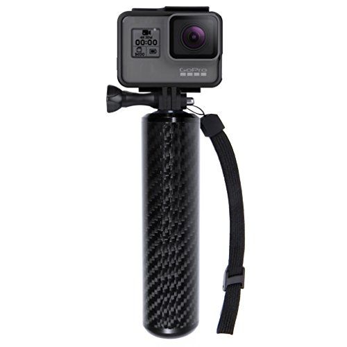  SANDMARC Carbon Grip - Floating Waterproof Handle for GoPro Hero 6, Hero 5, 4, Session, Black, Silver, Hero+ LCD, 3+, 3, 2, HD and 1/4 Cameras