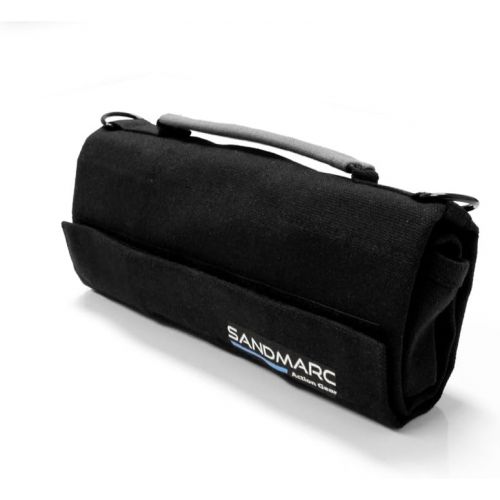  SANDMARC Armor Bag - Roll-Up Travel Case for GoPro Hero 9, 8, Max, 7, 6, Fusion, Hero 5, 4, Session, 3+, 3, 2, HD & Osmo Action - Carry Your Cameras, Mounts, Accessories, Pole, Bat