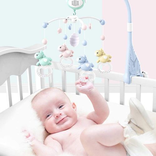  SANGDA Baby Crib Bell,Baby Crib Mobile Bed Bell Holder Music Box Holder Arm Bracket Baby Bed...