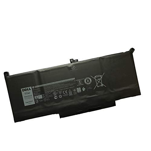  SANISI DELL F3YGT Battery 7.6V 60Wh for DELL Latitude 7280 7290 7380 7390 7480 7490 Laptop
