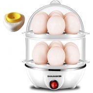 [아마존베스트]SANJIANKER Egg Cooker,350W Electric Egg Maker,White Egg Steamer,Egg Boiler,14 Egg Capacity Egg Cooker With Automatic Shut Off