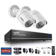 SANNCE 16CH 1080P Lite DVR Outdoor Security Camera System with 2TB Surveillance Hard Drive and (12) HD TVI 720P Bullet Camera, Night Vision, Motion Detect,Support CVBS/AHD/TVI/IP I
