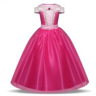 SANNYHHOOT Girls Princess Dress up Holloween Cosplay Costume Fancy Party Dress