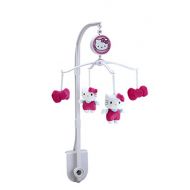 Sanrio Hello Kitty Cute as A Button, Musical Mobile/Pink/White