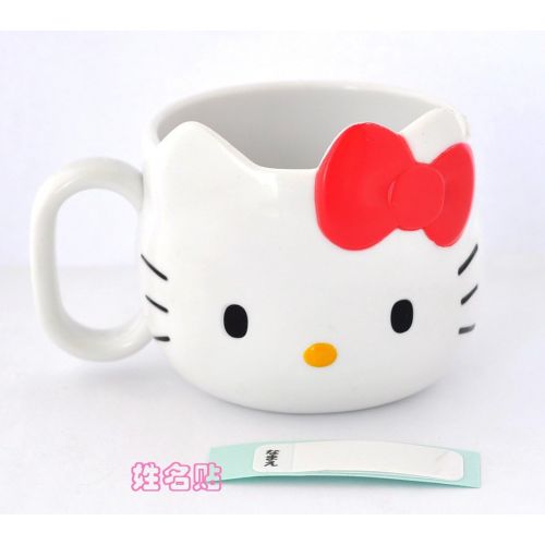  [아마존베스트]Sanrio Hello Kitty Face Die-Cut Mug