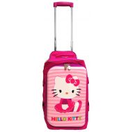 SANRIO 18 Sanrio Hello Kitty Rolling Luggage Duffle Bag