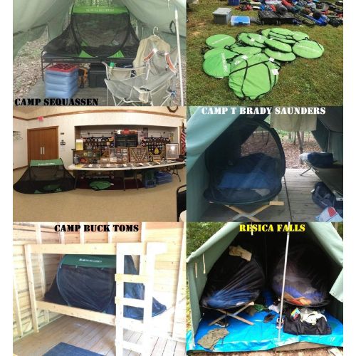  SANSBUG 1-Person Popup Screen Tent (Tarp Floor)