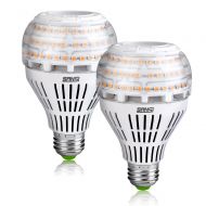 [UPGRADED] SANSI 27W (250 Watt Equivalent) A21 Omni-directional Ceramic LED Light Bulbs, 4000 Lumens, 3000K Soft Warm White Light, E26 Base Floodlight Bulb, Home Lighting, Non-dimm