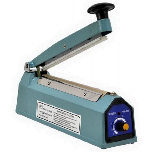  SAP 8 PFS-200C Hand Impulse Sealer With Cutter Heat Seal Plastic Poly Manual Bag Closer