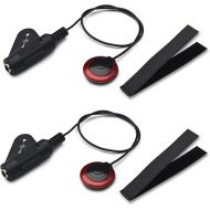 SAPHUE 2Pcs Contact Microphone Piezo Pickup for guitar Mandolin Ukulele Violin Banjo