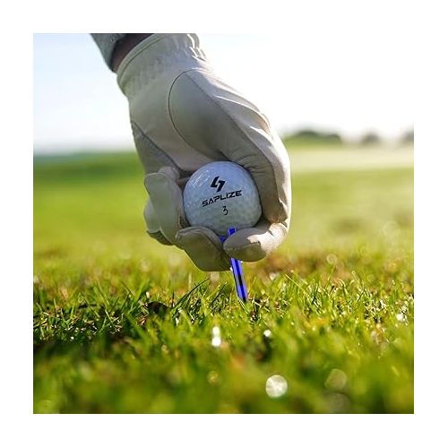  SAPLIZE Plastic Golf Tees Pack of 50/100(3-1/4