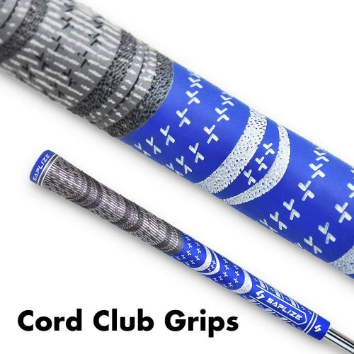  SAPLIZE Golf Grips, Choose Between 13 Grips and 13 Grips with Full Regripping Kit, 6 Colors Optional, Standard/Midsize, All Weather Multi Compound Hybrid Golf Club Grips