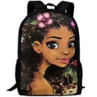 SARA NELL Afro Queen School Backpack African American Girl Black Girl School Bookbag Casual Outdoor Daypack Travel Bag For Teen Boys Girls College Student