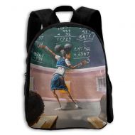 SARA NELL School Backpack African American Student Travel Bags Bookbag For Kids