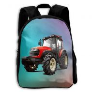 SARA NELL Kids School Backpack Tractor Boys Girls Bag