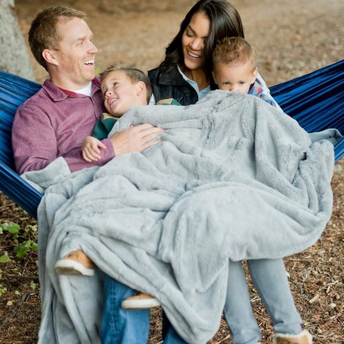  SARANONI Oversized Super Soft Comfy Lush 60 x 80 Adult Extra Large Blanket, (Feather | Umber)